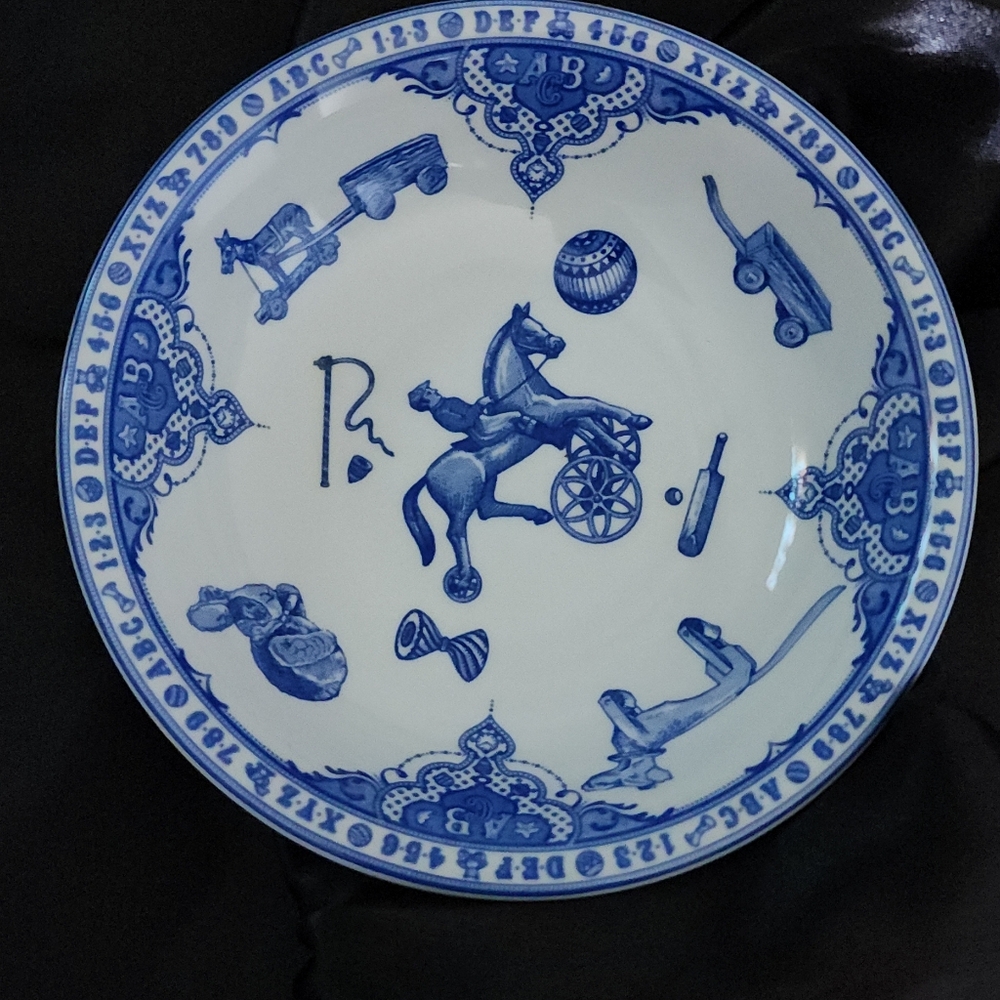 This vintage Spode “Edwardian Childhood” bowl (F1767-W, England) is in good used